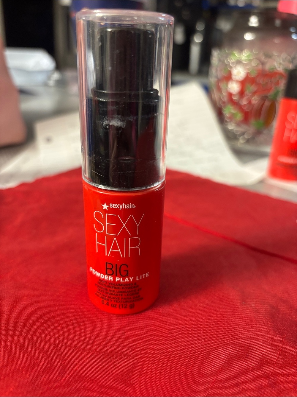 SexyHair BIG Powder Play Lite Volumizing Powder - Red